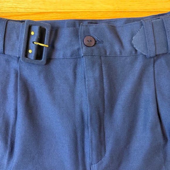 Vintage Navy Stirrup Pants w/ Belt – NWT - Picture 6 of 10